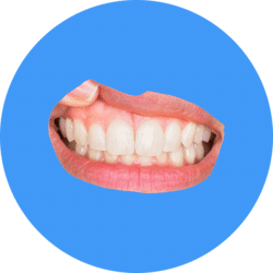 Gesunde Zahnfleischfarbe